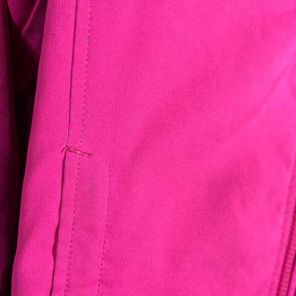 The North Face Jacket Girls Large 14/16 Pink Fleece Lining Zip Up Outdoor Travel - Picture 4 of 16